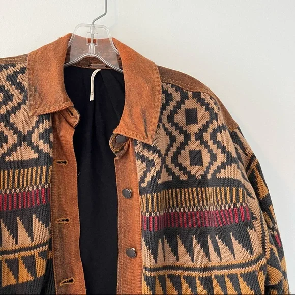 Free People Lakeside Denim Jacket XS S - Picture 6 of 11